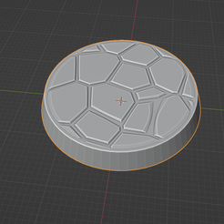 cobble32_1.png Archivo STL gratis 5x 32mm Adoquín Base Muestra Gratuita Pack STL・Diseño por impresión en 3D para descargar