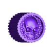 3. Turbo Dork Skull.stl Paint Swatch Cap