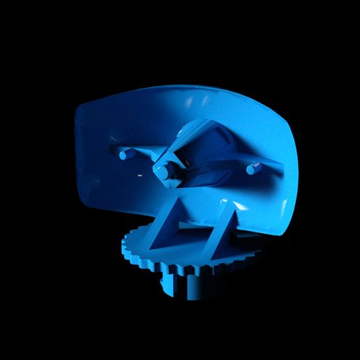 TALON FIGHTER RADAR 3D model