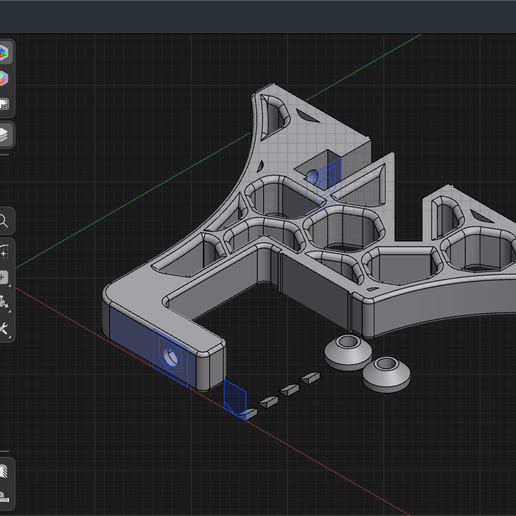 3D Printed Ski Tuning Vise Set