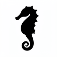 sea_horse.png Niedliche Tierausstechformen STL Pack 1