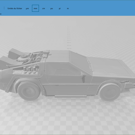 Delorean - Back to the future - Retour vers le futur - Time machine