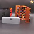 Image-07.jpg Fichier 3D 42 EN 1 CUBE DE RANGEMENT POUR CARTOUCHES DE JEUX NINTENDO SWITCH ET CARTES MICROSD・Modèle pour impression 3D à télécharger