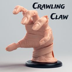 720X720-title.jpg Free STL file Crawling Claw・Template to download and 3D print