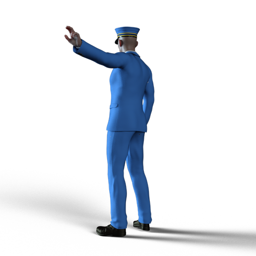 Train Captain Check Download STL file TRAIN CAPITAIN CHECK 3 • 3D printing template ・ Cults