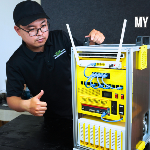 Homelab 3D model