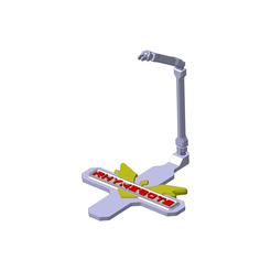 7500_Holder_01.png Fichier 3D RHYMBOTS HOLDER Digimon Cyborg Anime・Plan pour imprimante 3D à télécharger