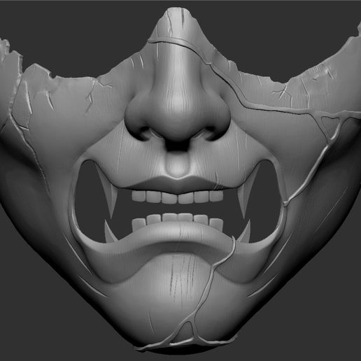 2.jpg Masque Onryo d'Atsu - Fantôme de Yotei