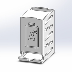 PTW-36-1-AD-0334_Top_Assembly_-_AA.png Battery Dispenser - 24x AA - Stackable