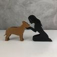 WhatsApp-Image-2023-01-25-at-12.04.42.jpeg Girl and her American Staffordshire Terrier (straight hair) for 3D printer or laser cut
