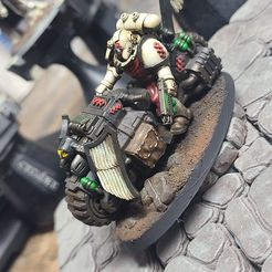 Apothecary on Bike and Bloodpriest on Bike 3D print model