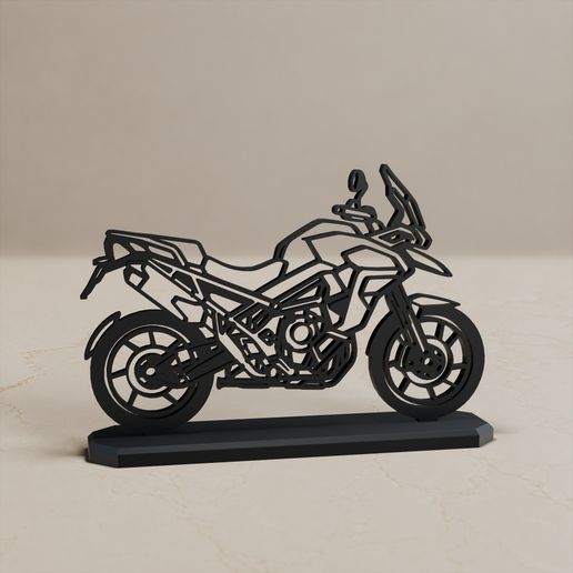 TRIUMPH TIGER 1200 GT EXPLORER MOTORCYCLE MODELL STAND DECOR