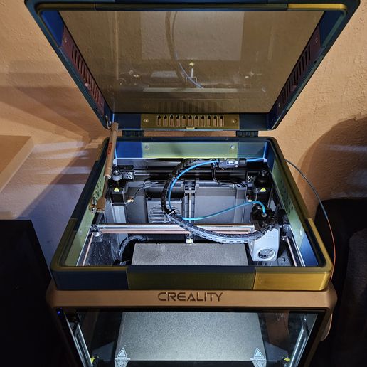 🔝 Creality K1 Max - Top Riser with Damper・Free STL File for 3D printing ...