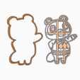 sgf4ww4.png STL file TOM NOOK 2 - COOKIE CUTTER / ANIMAL CROSSING・Model to download and 3D print