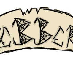 webbero-removebg-preview.png Free STL file Webber / Don't starve logo・Object to download and to 3D print