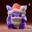 color-1-copy.jpg Santa Gengar and tree ornament- presupported and multimaterial