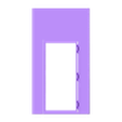 Loading Dock - Panels - Door lower panel mirrored.stl Modular Warehouse with Loading Dock – Motorized Door & Adjustable Ramp - 1:14 Scale