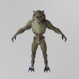 Alien0001.png Alien Creature Lowpoly Rigged