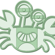 cangrejo.png Crab Baby Shark cookie cutter