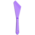 palette knife.stl Palette knife spatula 02