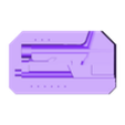 M9A SideCar TLR1 SC - Back.stl Beretta M9A TLR1 Sidecar Mold,