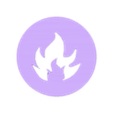 FireInner_Circle-Fire.stl Набор подставок Pokemon Energy Coasters Bundle