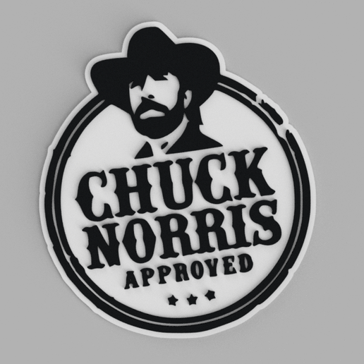 Chuck Norris Approved Coasters 3D model