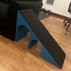 IMG_2967-2.jpg STL file Dog ramp with archway tunnel・3D printable design to download, punchnate