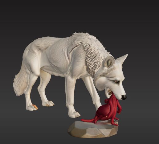 Untitled-2.jpg 用于 D&D、龙与地下城的狼群