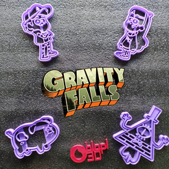 _01.png Download STL file GRAVITY FALLS CUTTER COOKIE • 3D printing object, Blop3D