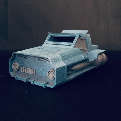 Ferrix Riot Speeder For 3.75 in (1:18) Figures - Cults3D 3D Model | 3Drop