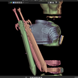 blender_4reVispRtp.png Blade, Eric Cross Brooks, Wesley SNipes Default Costume Marvel Rivals Full armor, weapon and props Cosplay Kit , kitbash