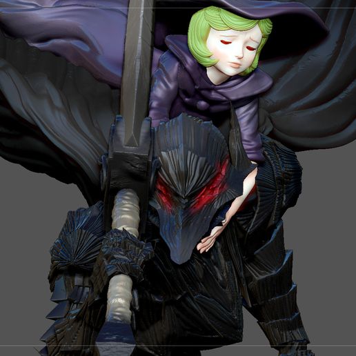 25.jpg BERSERK GUTS  schierke SCIERKE FANTASY ANIME SWORD CHARACTER
