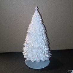 my3dprintforge-Christmas-tree.jpeg STL file Christmas tree・Template to download and 3D print