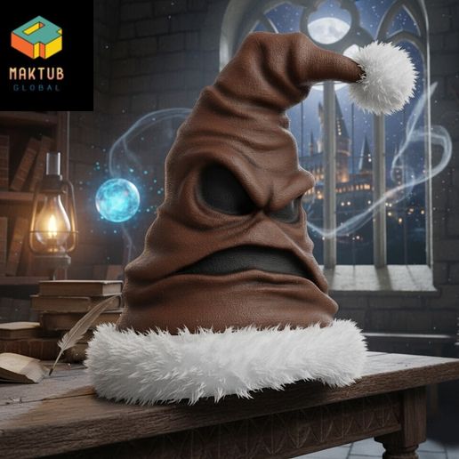 Christmas Sorting Hat Hufflepuff Harry Potter Hogwarts