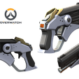 overwatch___caduceus_blaster_by_rariedash-da2f1z0.png Overwatch Mercy Gun snap assembly with moving parts