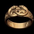 4.jpg Snake Infinity wrap ring