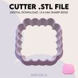 FLD20029_pag1.jpg Label Polymer Clay Cutter | Label Cookie Cutter | Digital STL File