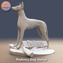 p1.jpg Podenco dog statue