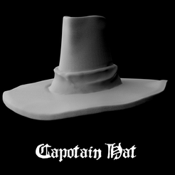 Untitled-1.png Free STL file Capotain Hat・Object to download and to 3D print, IIGargoylesStudio