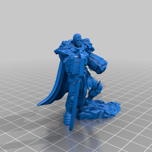 ⚔ Chapter Master・Free 3D File for ・Cults
