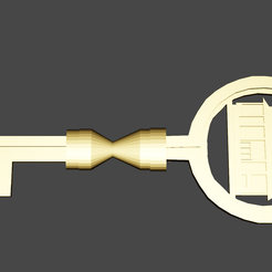 Archivo STL Llave de cadena (Locke y llave) 🎨・Modelo imprimible en 3D para  descargar・Cults