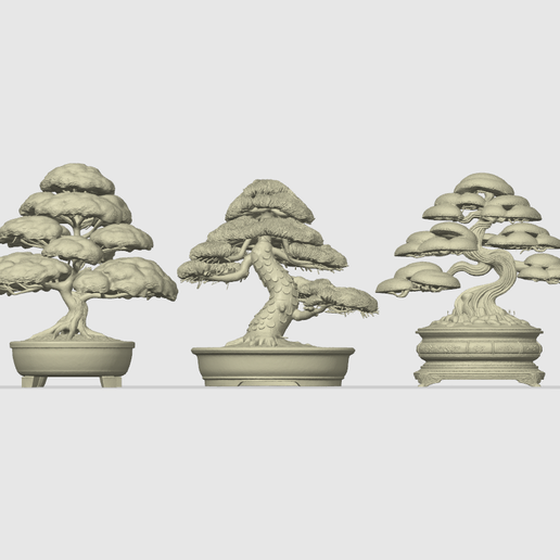Sapling/Bonsai STL File for 3D printingCults