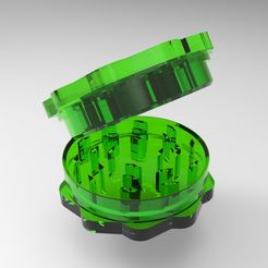 untitled.9.jpg 3D Printable Grinder (50mm) for PLA, PETG, or ABS