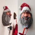 SANTA-004.jpg Free STL file Santa Claus・3D printable design to download