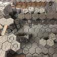 IMG_0192.jpg MINE-SHAFT/DUNGEON SET - "HEX" TILES FOR A HIGHLY DETAILED 3D GAME BOARD.