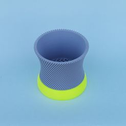 Flowerpots-A-1.jpg STL file PLANTER MOLD・Template to download and 3D print