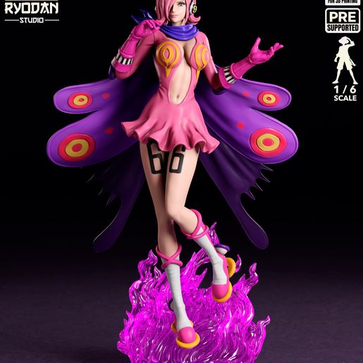 🗿 VINSMOKE REIJU ONE PIECE・ 3D File for 3D printing・Cults