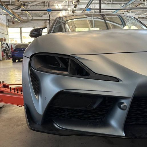 Toyota supra headlight air intake 3D model