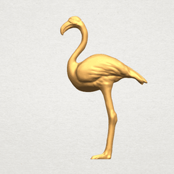 TDA0597 Flamingo 01 A01 ex350.png Descargar archivo gratis Flamenco 01 • Modelo para imprimir en 3D, GeorgesNikkei
